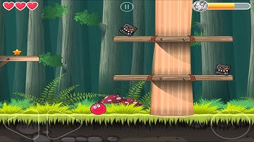 Red Ball 4 : Deep Forest - Level 19 - Walkthrough {Gameplay / HD}