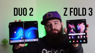 Samsung Galaxy Z Fold 3 vs Microsoft Surface Duo 2