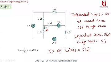 Practice Questions on Superposition Theorem [Lecture 21 on 23rd Nov 2020]
