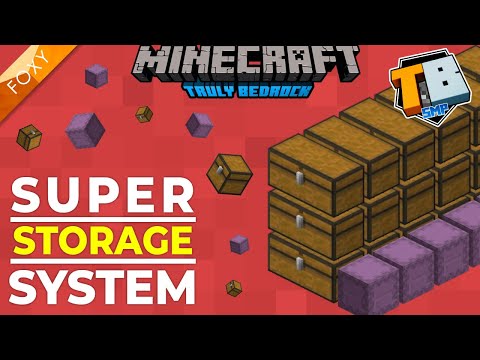 Thumbnail For SUPER STORAGE SYSTEM! | Truly Bedrock Season 2 [37] | Minecraft Bedrock Edition 1.16.2