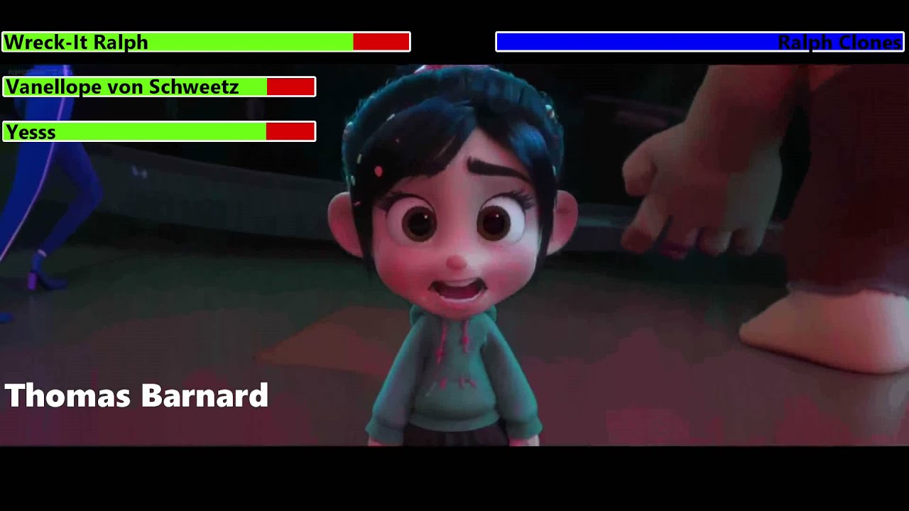 Ralph Breaks the Internet (2018) Final Battle with healthbars 1/2 (950K Subscriber Special)