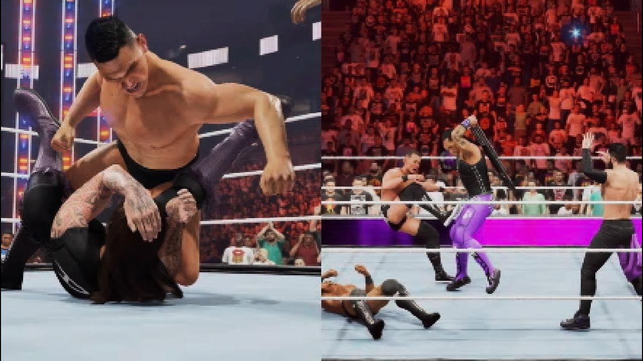 [Raw Main Event] A double main event before WRESTLEMANIA! (WWE 2K24 ...