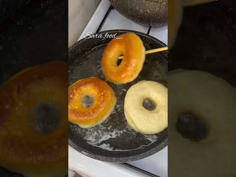 Пончики.вкусные,красивые и воздушные как облачко.#рецепты #пончики #булочки #пп #втоп #врек #food