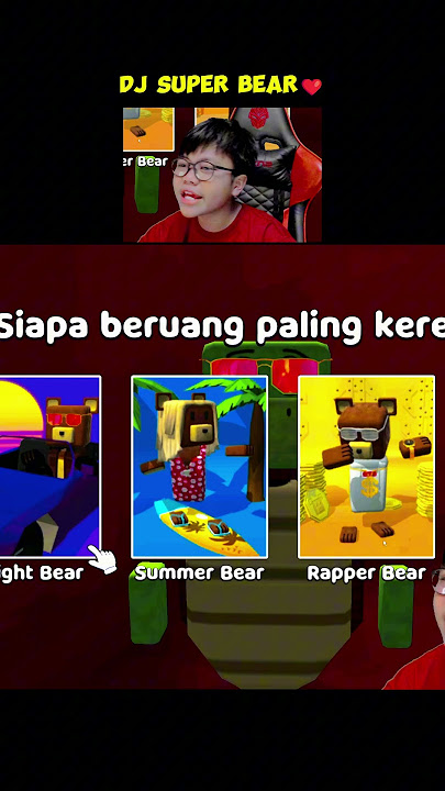 Tempat DJ super bear adventure😀