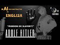 Adolf hitler full speech in english ai reconstructed audio freedom or slavery munich germany 1922