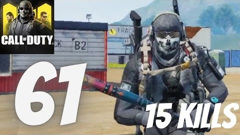 Call of Duty : Mobile Gameplay Walkthrough Part 61 - Ghost Gameplay in Rank Match (Android, iOS)