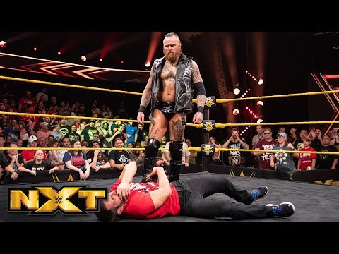 Aleister Black wipes out Johnny Gargano with Black Mass: WWE NXT, Aug. 1, 2018