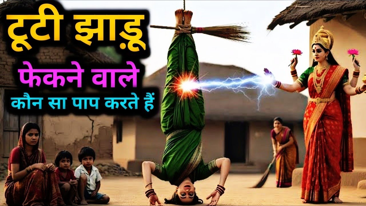 टूटी झाड़ू फेकने वाले लोग अवश्य सुने