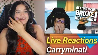 Dobby is Live Reaction On Carryminati Getting Over it 1st Stream