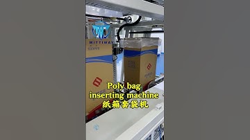 Bag Inserter Machine Poly Bag Inserter Machine