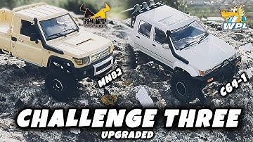 MN82 4 LINK VS WPL C64-1 UPGRADED - CHALLENGE THREE 