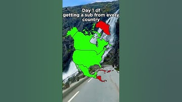 Day 2 of getting a sub from every country #shorts #viral #video #subscribe #usa #america #map