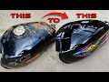 How to paint motorcycle fuel tank / Fuel tank restoration