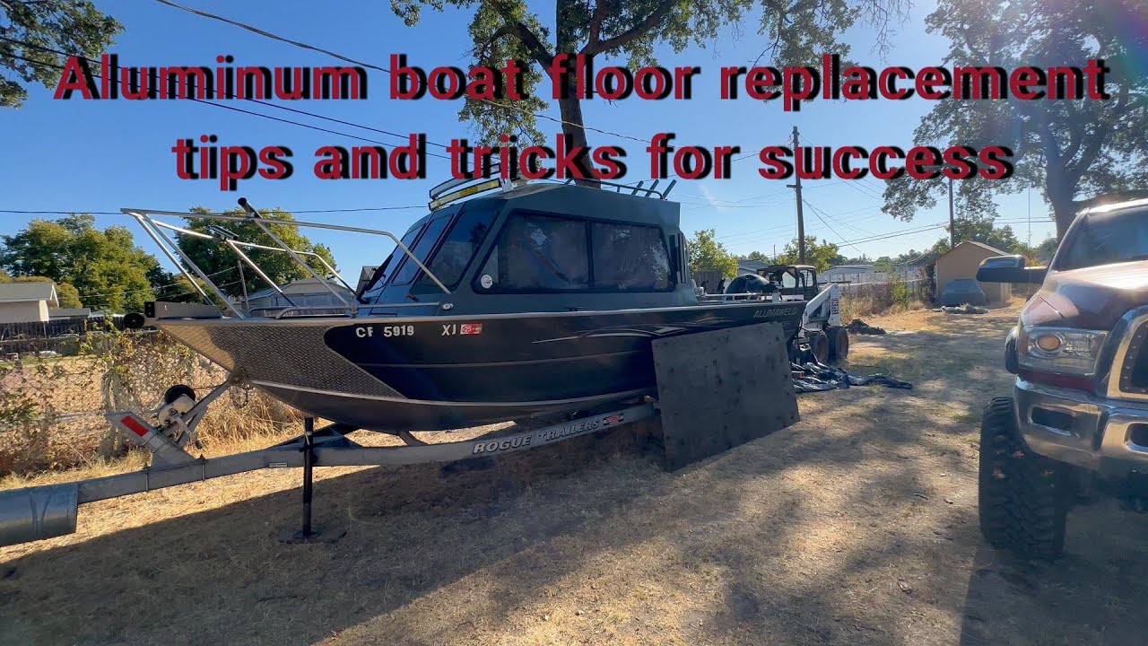 Aluminum Boat Floor Replacement
