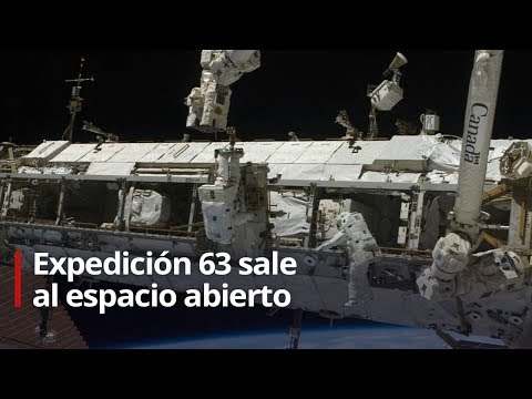 La Expedición 63 de la EEI realiza una caminata espacial