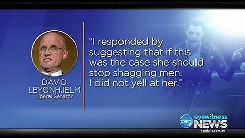 David Leyonhjelm is protected by parliamentary privilege from a sexual harassment complaint