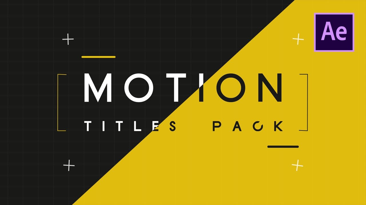 Editable Motion Graphics Templates