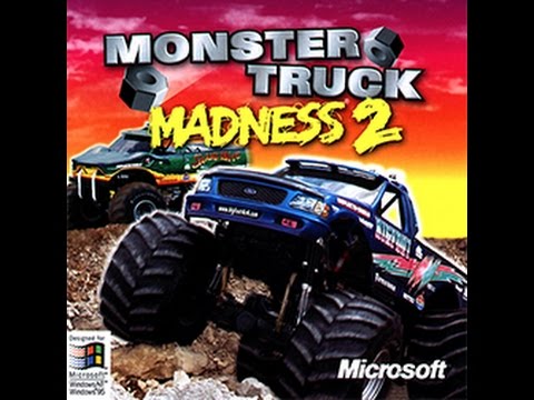 Microsoft Monster Truck Madness 2 (1997 - PC) Intro + Gameplay