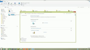 How to the Lock Drive using BitLocker in Windows 8.1