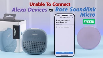 Alexa Not Working on Bose Soundlink Micro? - How to Fix!