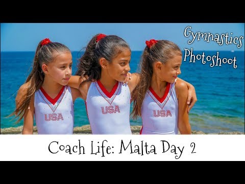 Coach Life: Gymnastics Photo Shoot On The Beach| Rachel Marie