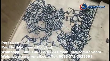 Automatic Twist Spring Making Machine for Clothespin