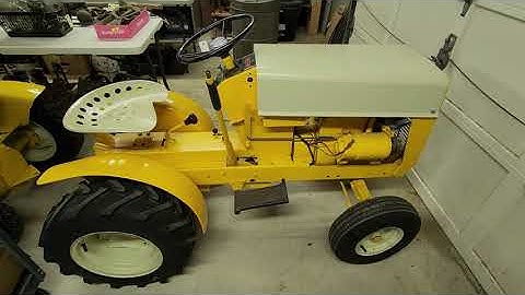 IH Cub Cadet garden tractor collection