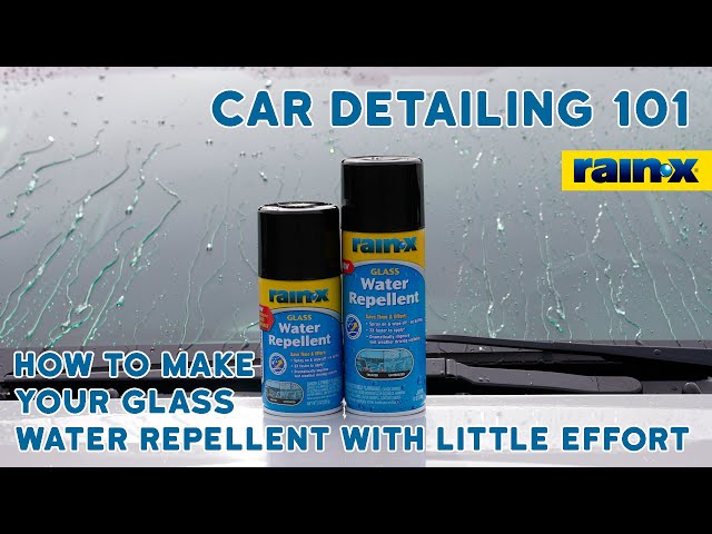 Chris Fix: Rain-X 2-in-1 Glass Cleaner with Rain Repellent