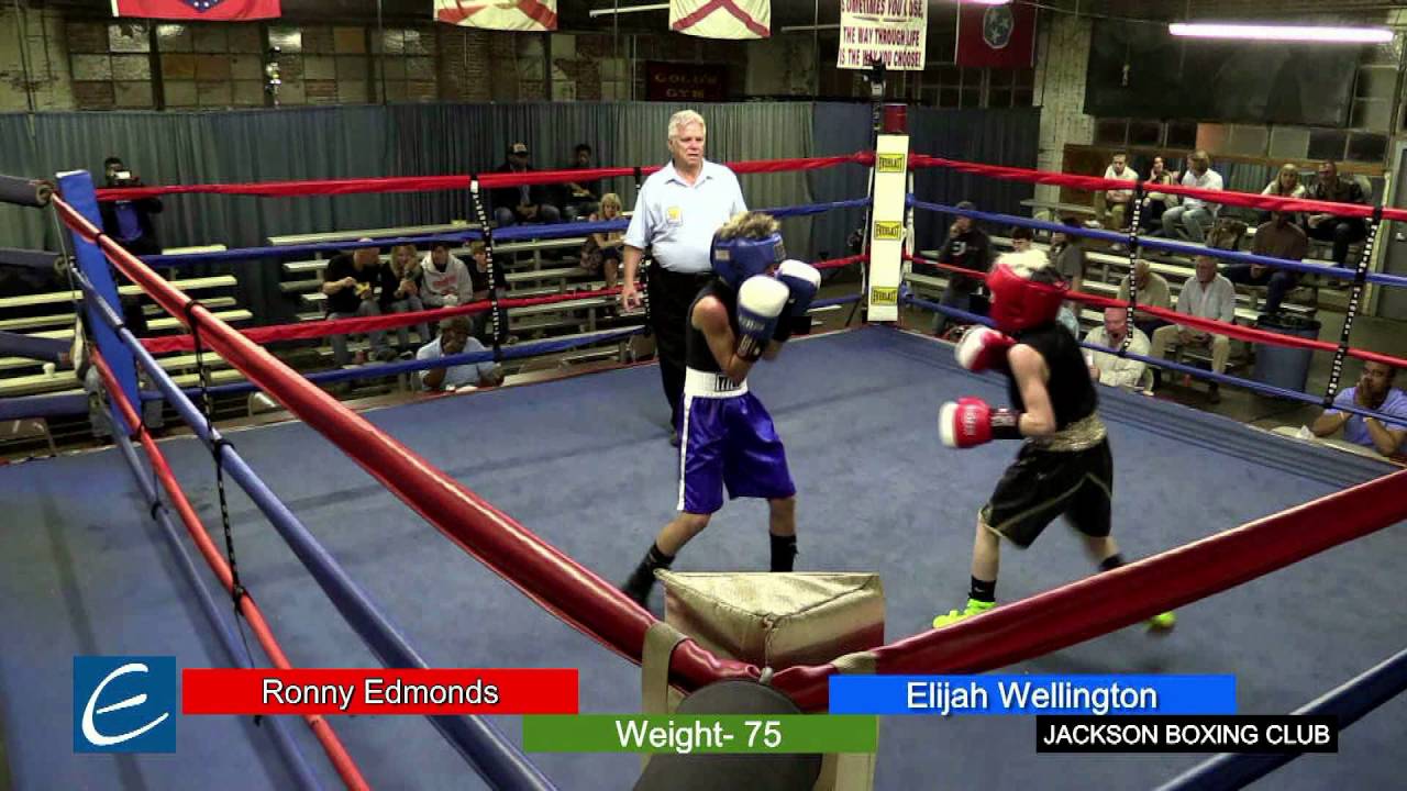 Jackson, Tn Boxing 26MAR2016 R Edmonds vs E Wellington YouTube