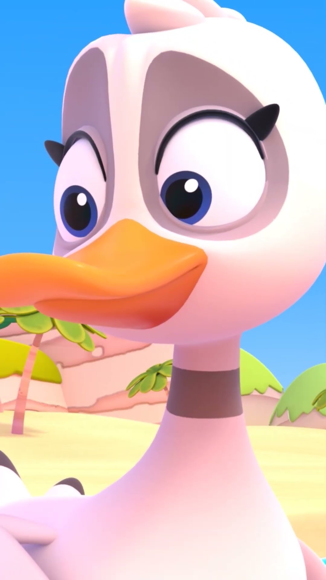 Cuquín conoce a mamá pato y a sus patitos ?#CleoyCuquín #Cuquin