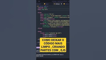 COMO CRIAR SITES DO ZERO COM HTML5, CSS3, BOOTSTRAP E NODEJS! #shorts