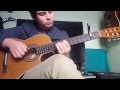 Yiruma  river flows in you  cover by gapic  solo fingerstyle guitar