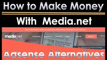 How to make money with Media net Ads Network, Adsense alternative