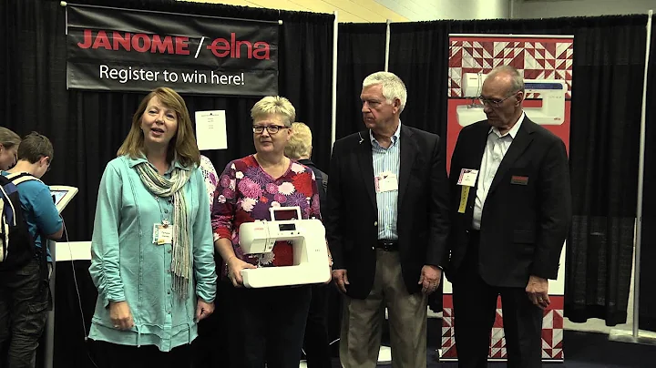 Trudy Oliver Wins Janome Sewing Machine at AQS Qui...