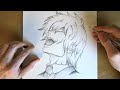 How to draw light yagami  kira  death note  step by step anime drawing tutorial