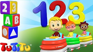 🎅🎄Christmas Counting to 10 🧮 Learning how to count with TuTiTu Preschool Roller Coaster toy ❤️