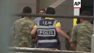 Turkish soldiers suspected in coup in court