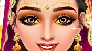 Fashion star dress-up makeup||@StylishGamerr  ||girl games||new game 2022||indian wedding game screenshot 3