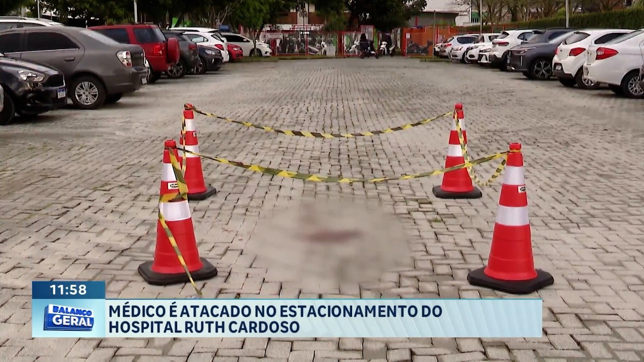 Médico é atacado no estacionamento do Hospital Ruth Cardoso em BC - QTU Questões do Universo