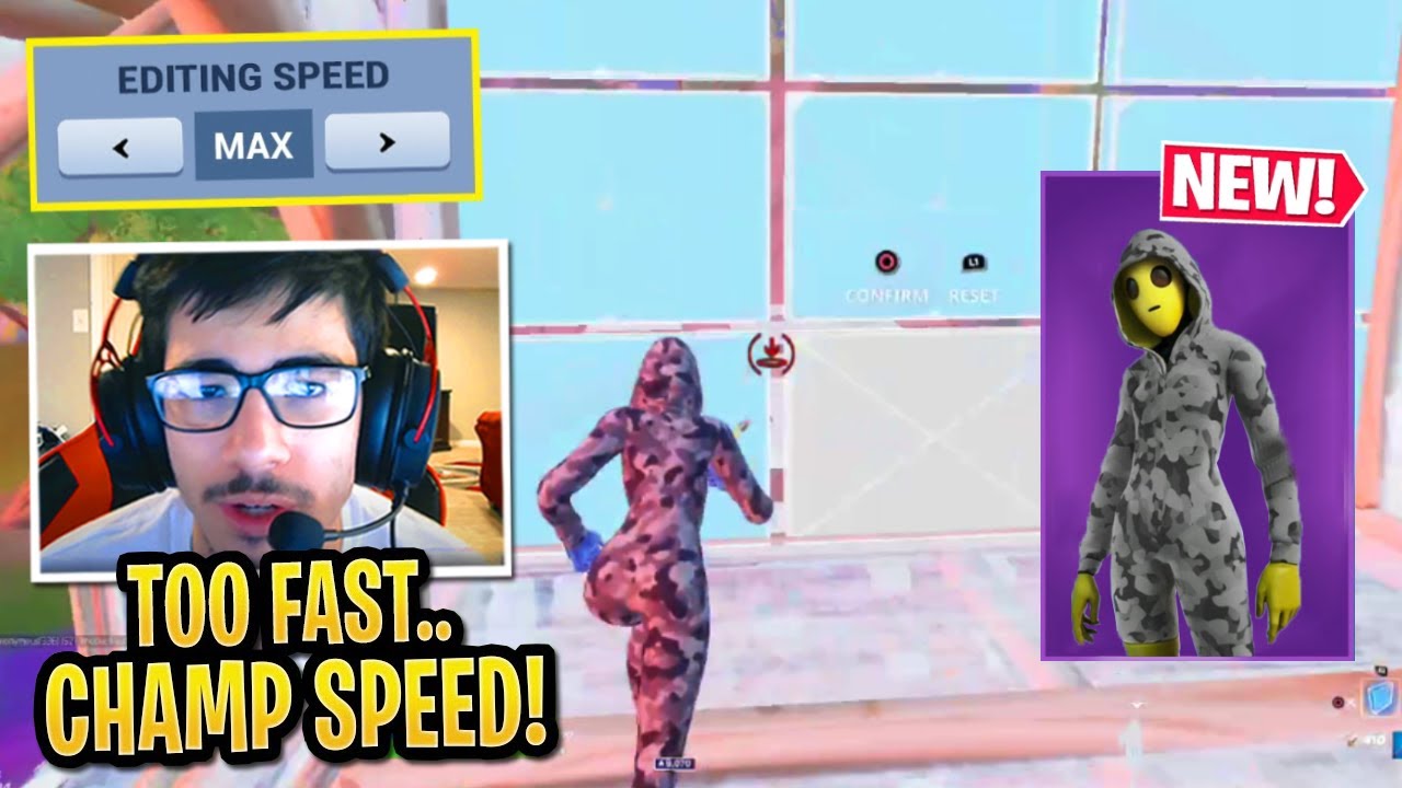 Sway Shows His NEW Editing Skills with *NEW* TRICKSY Skin! (Fortnite