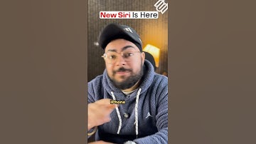 How to install new siri in your iphone #siri #ios18 #unibav