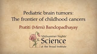 Midsummer Nights' Science: Pediatric brain tumors, The frontier of childhood cancers  (2018)