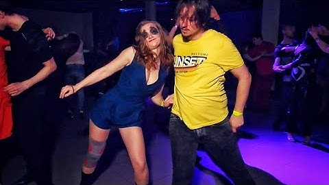 Brazuka 2018. Nir Krakowski and Valery Ponkina. Zouk improvisation.