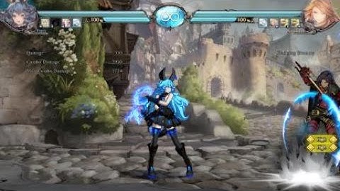 Granblue Fantasy: Versus - Ferry corner punish meterless