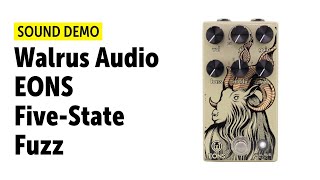 Walrus Audio Eons (Five-State Fuzz) - Sound Demo (no talking)
