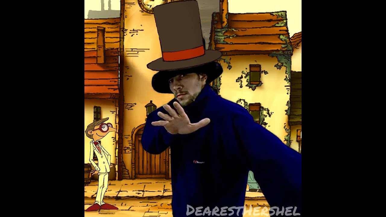 professor layton when he finds a hidden puzzle