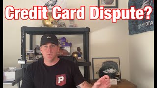eBay Buyer Filed a Credit Card Dispute! What now?