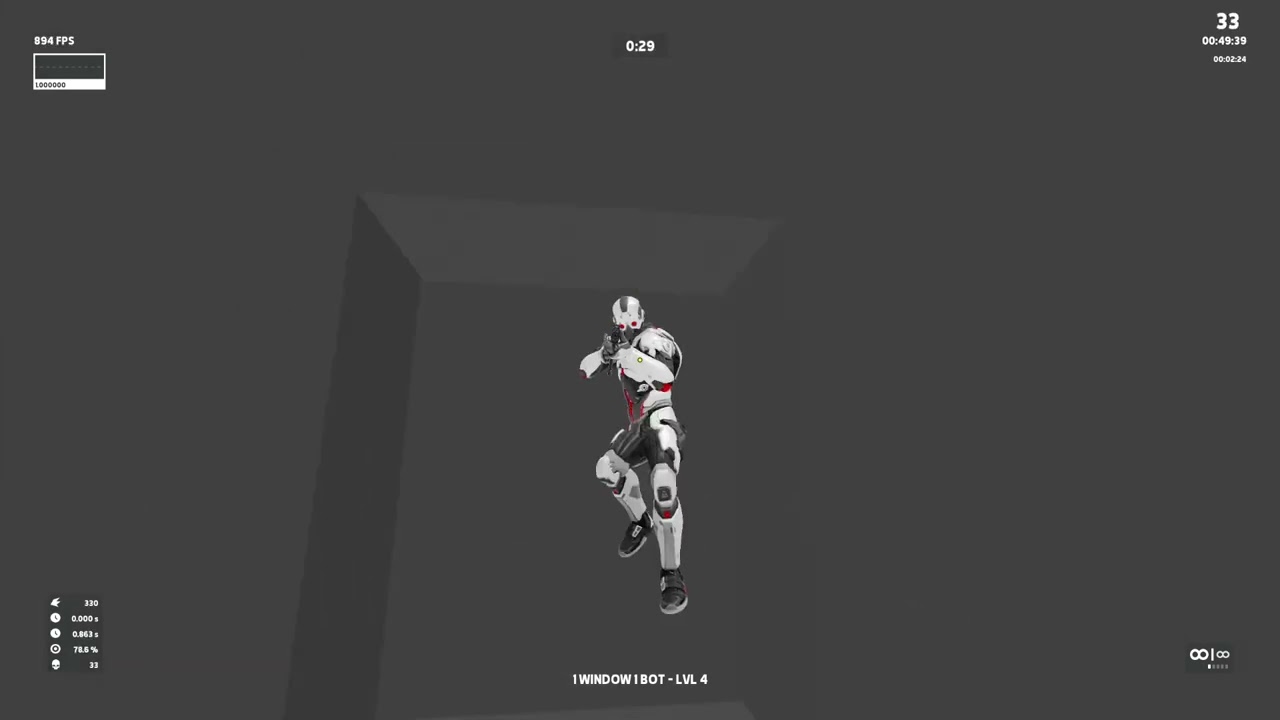 1 window 1 bot - lvl 4 61 #1 wr