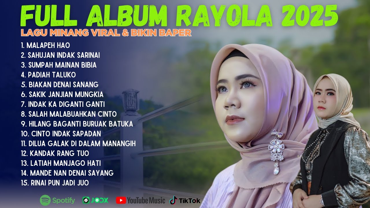 FULL ALBUM RAYOLA 2025 - Malapeh Hao, Biakan Denai Sanang | Lagu Minang Viral Terbaru Bikin Baper