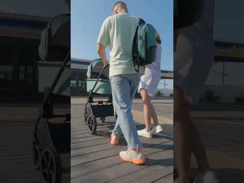 Універсальна коляска CARRELLO Ultimo CRL-6511 (2in1) Arctic Blue (синій), видео 2